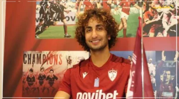 تأكيد الانضمام عمرو وردة يوقع رسميًا للاريسا اليوناني 1